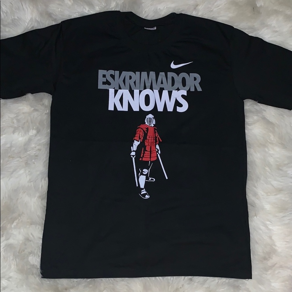Gransler t shirt Eskrima fighting (Nike logo)